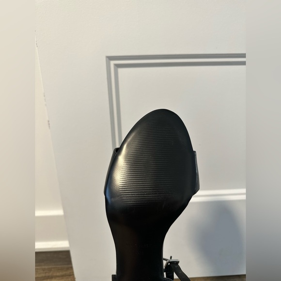 Nine West black heels shoes size 8 1/2 - Picture 5 of 5